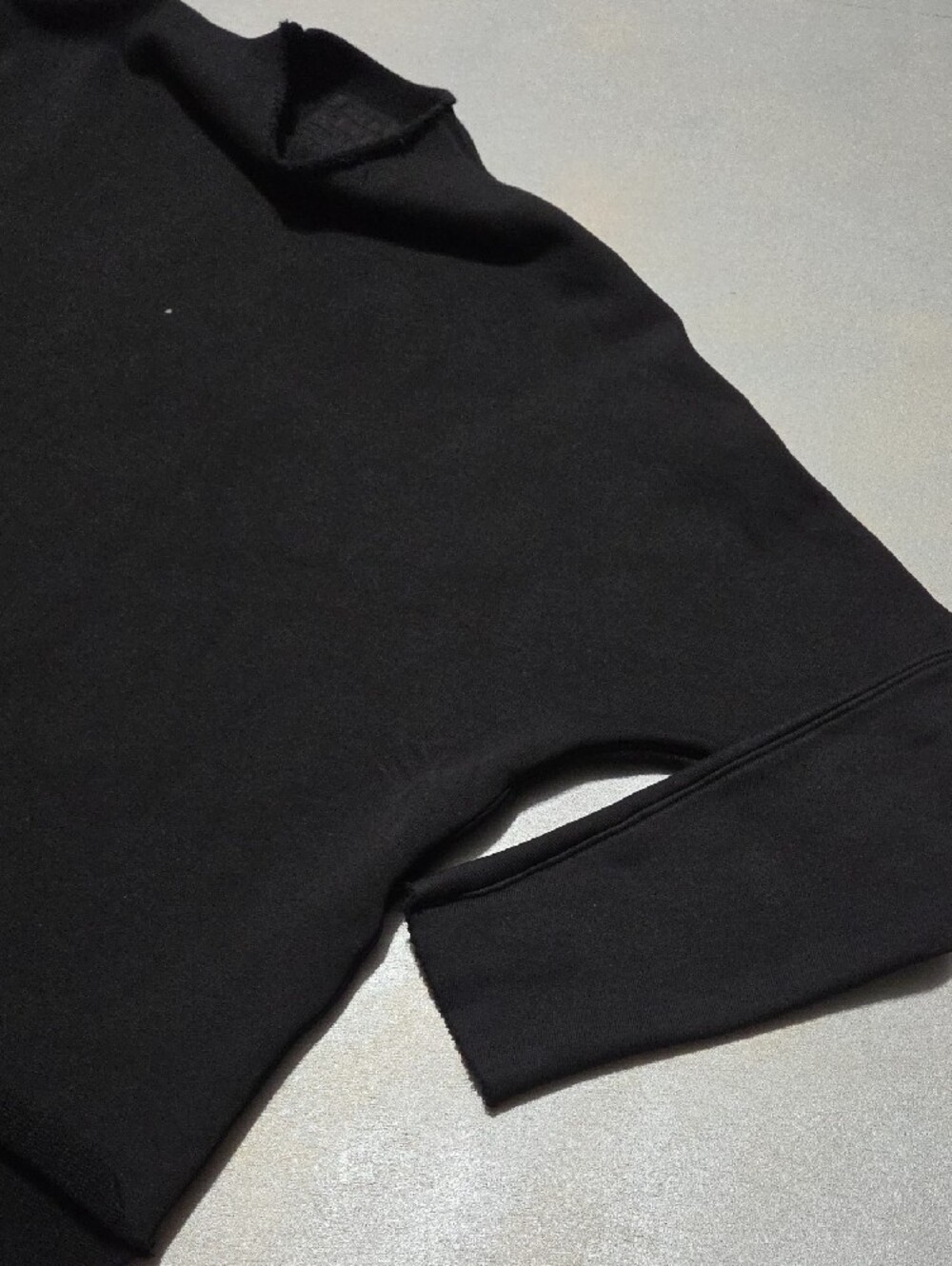 Frank & Eileen Black Crew Sweatshirt with Label Oversized. Excellent Condition - Picture 3 of 11